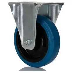 RS PRO, Möbelrollen, Fest Lenkrolle, Rad ø 125mm, 230kg, Ges H. 155mm, Rad B. 36mm, 105 x 85mm, Platte, Elastisch