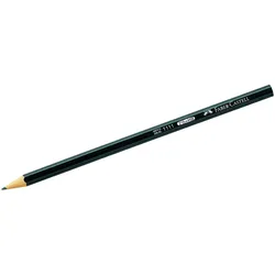 FABER CASTELL Bleistift 1111 HB schwarz Packung mit 12 Stück
