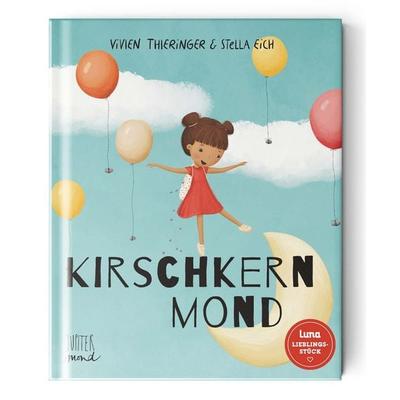 Kirschkernmond, Gebundene Ausgabe von Vivien Thieringer, Jupitermond Verlag, 978-3-949239-17-5