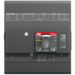 ABB XT3S250TMG100-4004pFF Kompaktleistungsschalter Tmax XT3 mit vorderseitigen Anschlüssen, 4polig 1SDA068274R1 XT3S250TMG1004004pFF