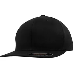 FLEXFIT Unisex 6-Panel Flexfit Kappe Flache Cap 6277FV black L/XL