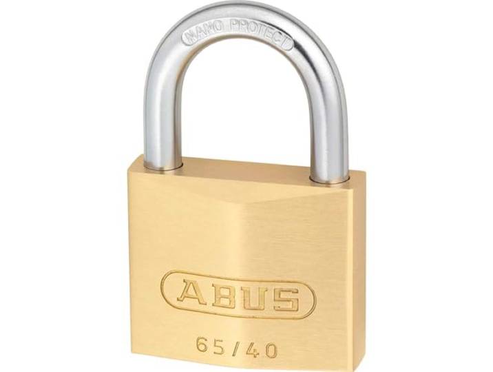 ABUS 03899 Messing hangslot met 404 Alike Keyed