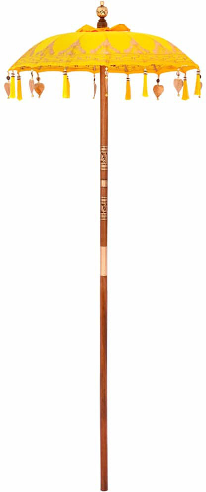 Latitude Run Beach Parasol with Pulley Lift Pink Abstract 260cm H x 95cm W x 95cm D