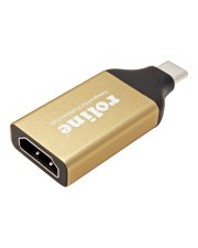 ROLINE GOLD Display Adapt. USB C HDMI ST/BU 4Ka60Hz Adapter Digital/Daten Digital/Display/Video (12.03.3231)