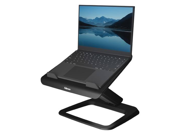 Fellowes Support pour ordinateur portable jusqu'à 19'' Hana LT - Réglable en hauteur - Noir