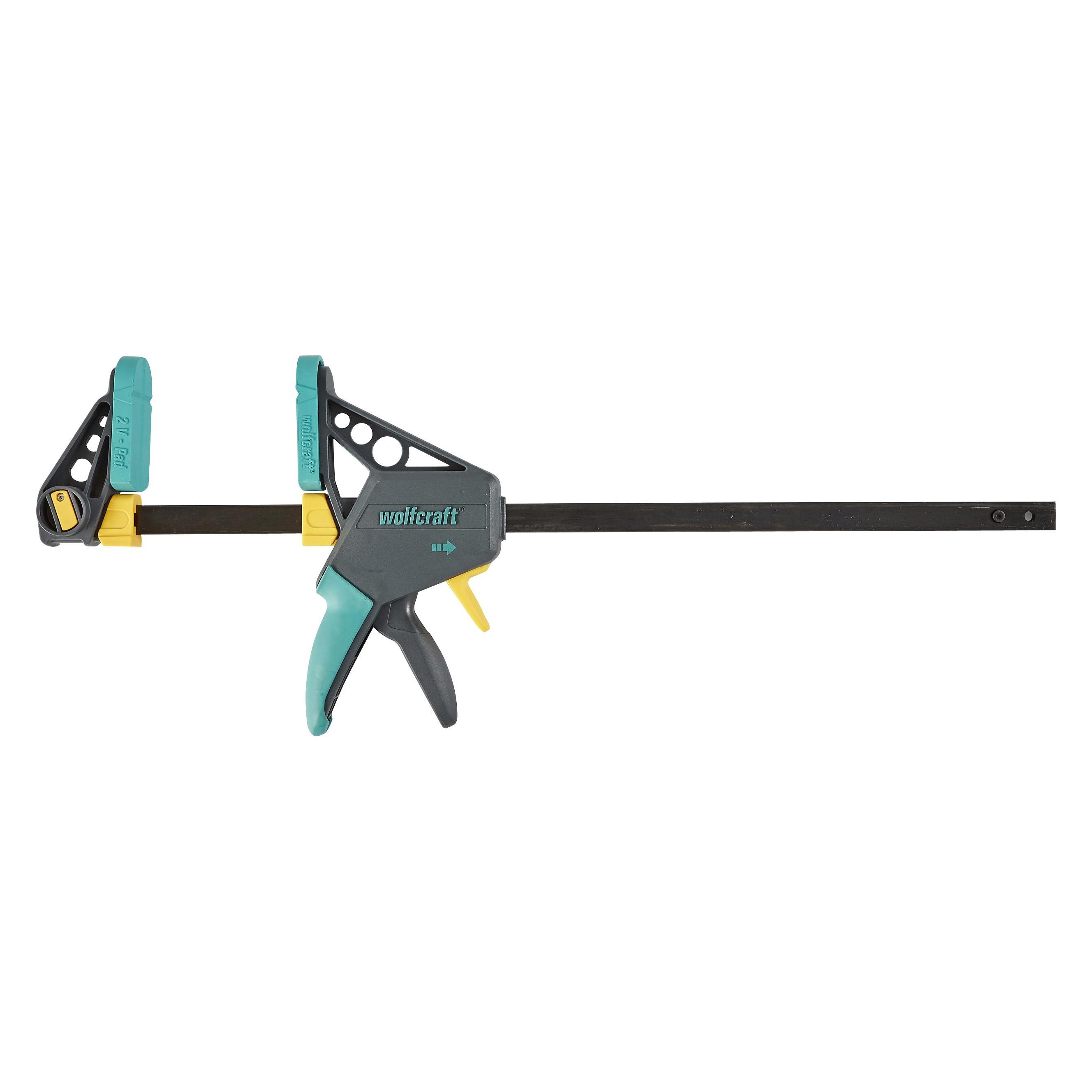 wolfcraft 1 EHZ - Einhandzwinge PRO 100/450mm (450 mm) (3032000)
