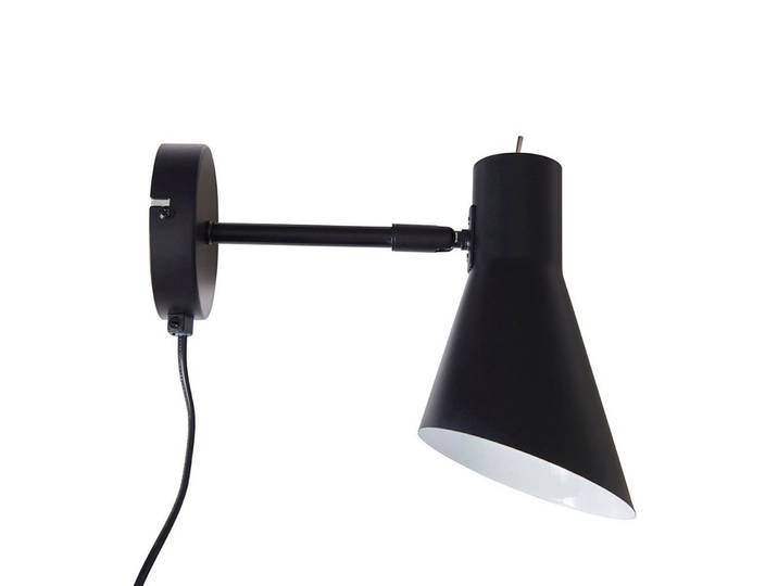 DL12 Applique Murale Black - Dyberg Larsen Denver - Salon / séjour - Scandinave - Métal - À ampoule unique