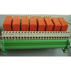 ABB ALS-R8 ASKI Relaisboard 8-fach für Umsetzung 24VDC auf 230VAC/12A (potentialfrei) 1SDA127052R1