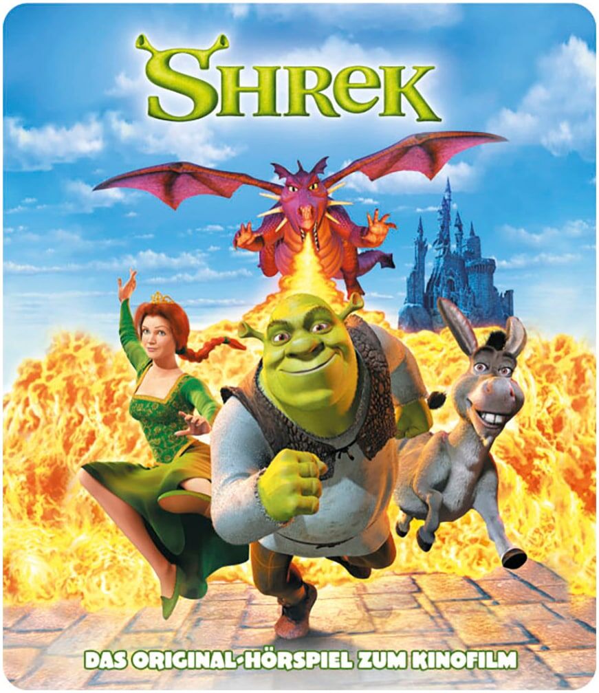 TONIES Hörspielfigur "Shrek - Der tollkühne Held", bunt, Hörspiele, Hörspielfigur