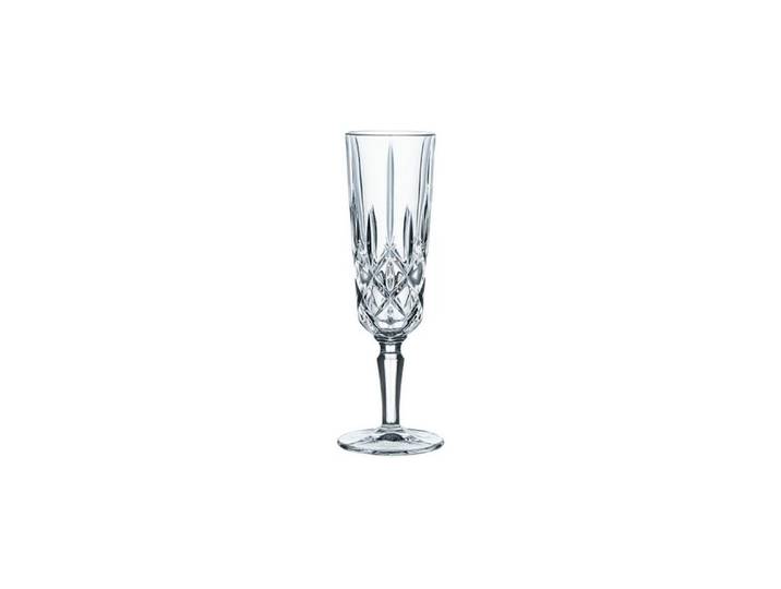 Champagnerglas NACHTMANN Noblesse, 4 Stück , transparent, B:6,9cm H:20,4cm Ø:6,9cm, Glas, Kristallglas, Trinkgefässe, Champagnerglas