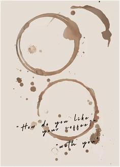 Inspire Picks Coffee Diver Canvas Wall Art Trendy Coffee Lover Kitchen Poster Print 5 20x30cm Unframed