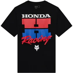 Fox, Herren, Sportshirt, Honda Midweight Ss Tee (M), Schwarz