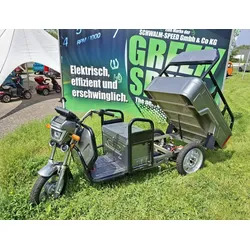 GREEN-SPEED Elektro 3-Rad Cargo Pritsche "L-Klasse" mit Kippfunktion