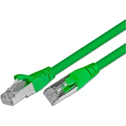 2x Wirewin Patchkabel: F/UTP, 4m, grün (F/UTP, CAT5e, 4 m), Netzwerkkabel