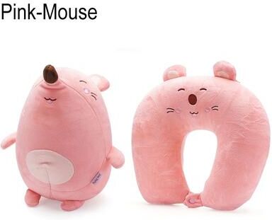 Inspire Essentials Cartoon U Shaped Travel Neck Pillow Soft Plush Support Pillow 6