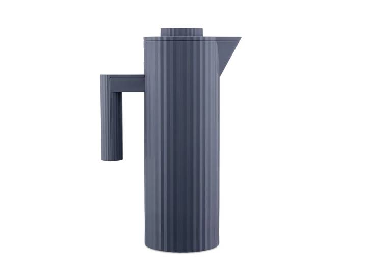 Alessi - Plissé Isolierkanne, grau