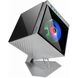 Linkworld Cube Mini 805 (Mini-ATX), PC Gehäuse, Silber