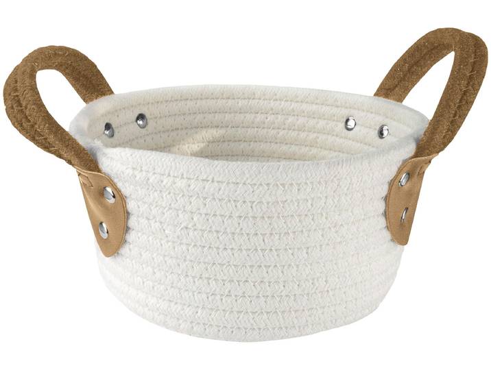 Aufbewahrungsbox KLEINE WOLKE Patch , beige (bahamabeige), Stoff, Aufbewahrungsboxen, Aufbewahrungsbox