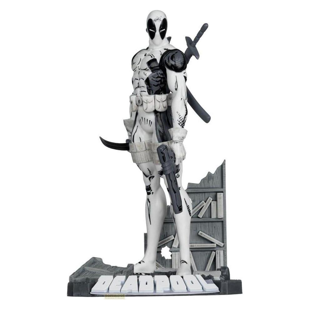 McFarlane Marvel Collection PVC Statue 1/10 Deadpool (The New Mutants #98) (Line Art) (Gold Label) 17 cm (64841755)