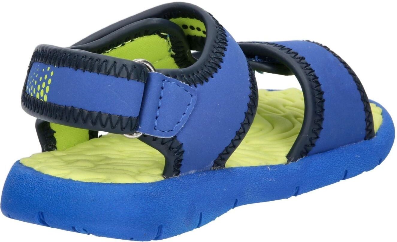 Sandale LICO "Sandale Archie V", Jungen, Gr. 24, blau, Synthetik, Schuhe Sandale