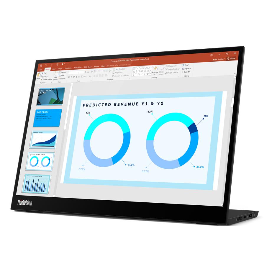 Lenovo ThinkVision M14d (2240 x 1400 Pixel, 14") (63AAUAT6WL)