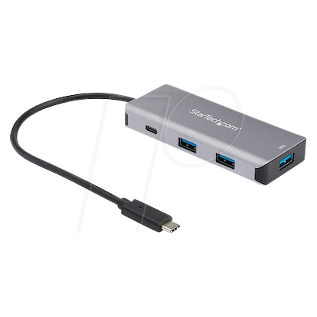 StarTech 4-Port USB-C-Hub (USB-C, 4 Ports) (HB31C3A1CB)