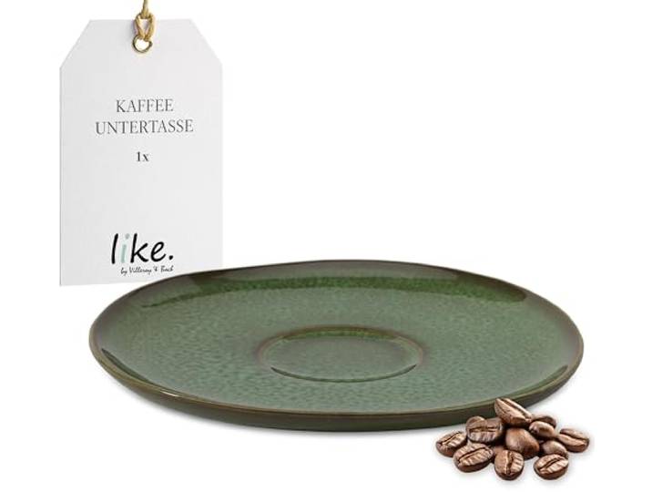 like. by Villeroy & Boch Lave Vert Soucoupe tasse café 15\,5x15x2cm