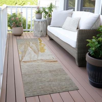 Addison Rugs Machine Washable Indoor/Outdoor Modern Sailboats Chantille Rug