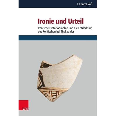Ironie und Urteil, Gebundene Ausgabe von Carlotta Voss, Vandenhoeck + Ruprecht, 978-3-525-36395-9