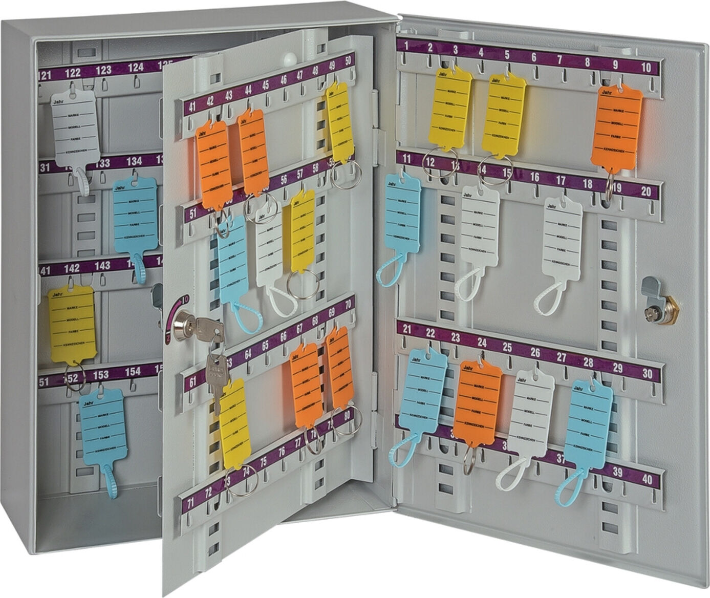 Eichner Schlüsselschrank aus Metall 420 x 300 x 130 mm (9201-00005)
