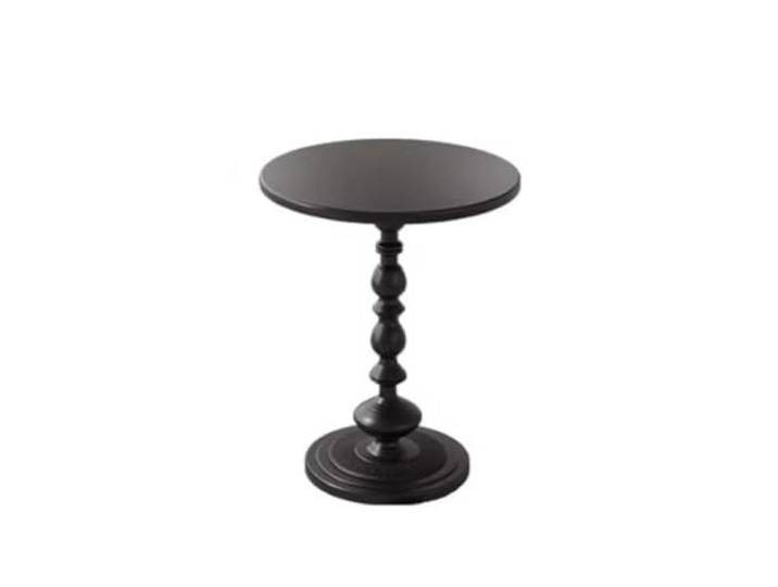 SAMCIOI Wohnzimmer-Beistelltisch, Couchtische Retro Eisen Schwarz Sofa Beistelltisch Wohnzimmer Kleiner Couchtisch Schlafzimmer Nachttisch Couchtisch, Nachttisch