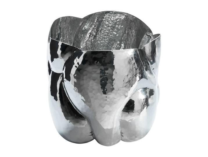Tom Dixon Cloud Vase niedrig Silver