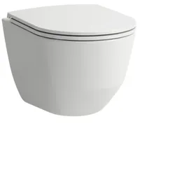 LAUFEN Pro Wand-Tiefspül-WC H8209654000001 weiß LCC, spülrandlos, Ausladung 49cm