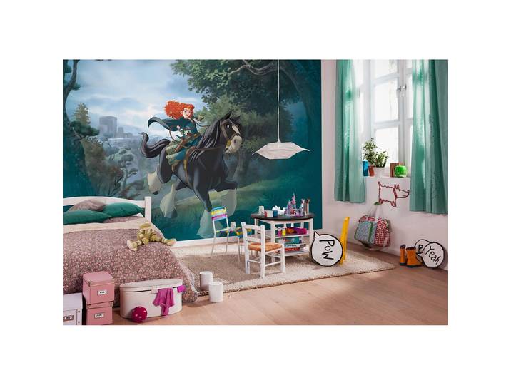 Papier peint Merida Riding 400 x 280 x 0cm Multicolore