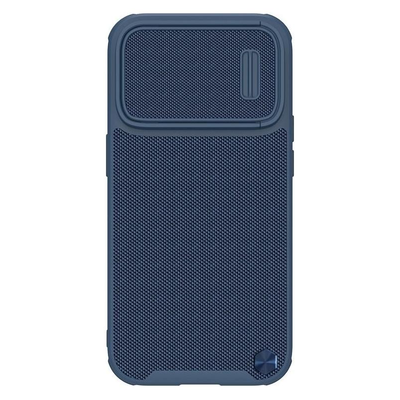 Nillkin Textured S Case für iPhone 14 Plus Armored Case mit blauer Kameraabdeckung (Apple iPhone 14 Plus) (NLK910)