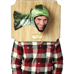 Rasta Imposta Wandtrophäe Fischkopf (One Size)