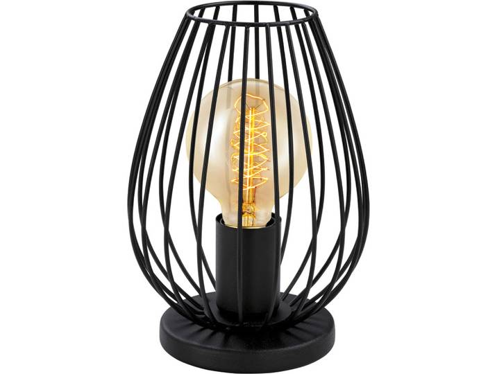 EGLO Newtown, Schwarz, Stahl, II, E27, 60 W, AC