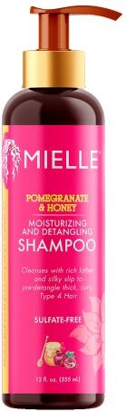 Mielle Pomegranate & Honey Shampoo Hidratante e Desembaraçador 355ml