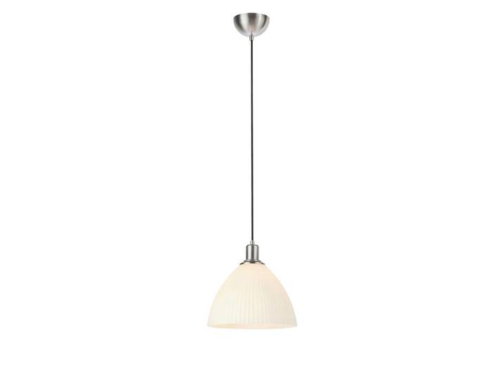 Markslöjd Pendelleuchte RO, Weiß, Nickelfarben, Metall, Glas, rund, 27.5x150x27.5 cm, CE, Lampen & Leuchten, Innenbeleuchtung, Hängeleuchten, Pendelleuchten