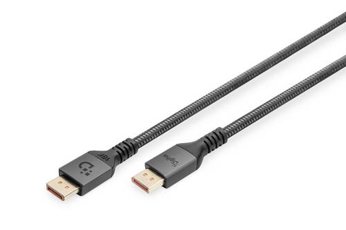 Digitus DisplayPort Anschlusskabel DisplayPort Stecker 2m Schwarz DB-340111-020-S 10K UHD, 16K UHD, 4K UHD, 8K UHD