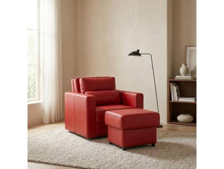 Family Meble Schlafsessel Komo Boston mit Hocker – Variante Boston 6