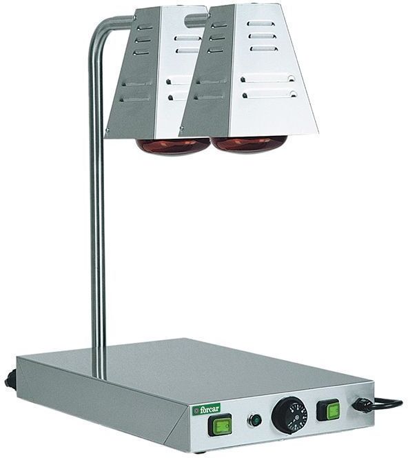 Forcar Lampade a Infrarossi con Piano Caldo 58 x 33 cm