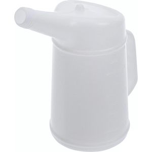 BGS-technic Messbecher 8568, aus Kunststoff, mit 0,1 Liter Skala und starrem Ausguss, 1 Liter