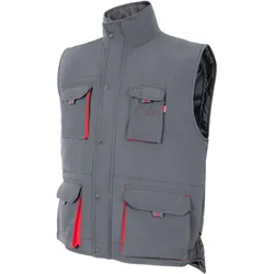 Velilla, Warnweste, Gepolsterte Sicherheitsweste mit vielen Taschen