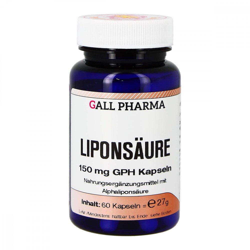 Hecht-Pharma GmbH Liponsäure Kapseln 150 mg 00694356