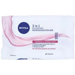 Nivea Visage Pflegende Reinigungstücher 25 St