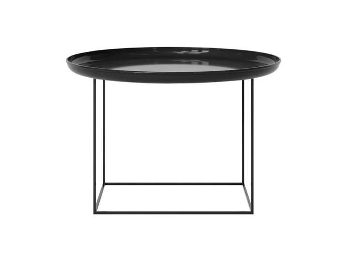 NORR11 Table basse Duke Medium Lacquered obsidian
