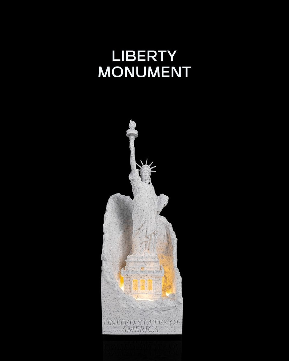 Liberty Monument Architectuur Decoratiemodel Landmark Interieurdecoratie