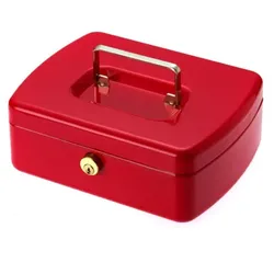 Burg Wächter Geldkassette rot Office 2207