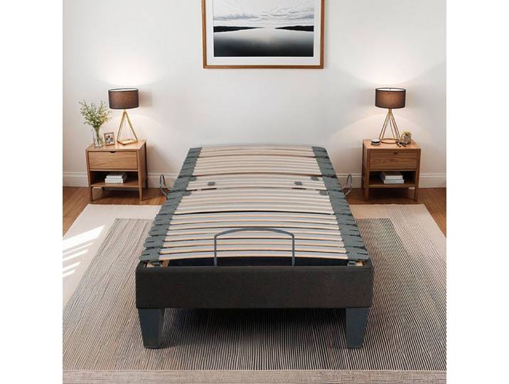 Sommier électrique Amiral 90x190 cm Lattes